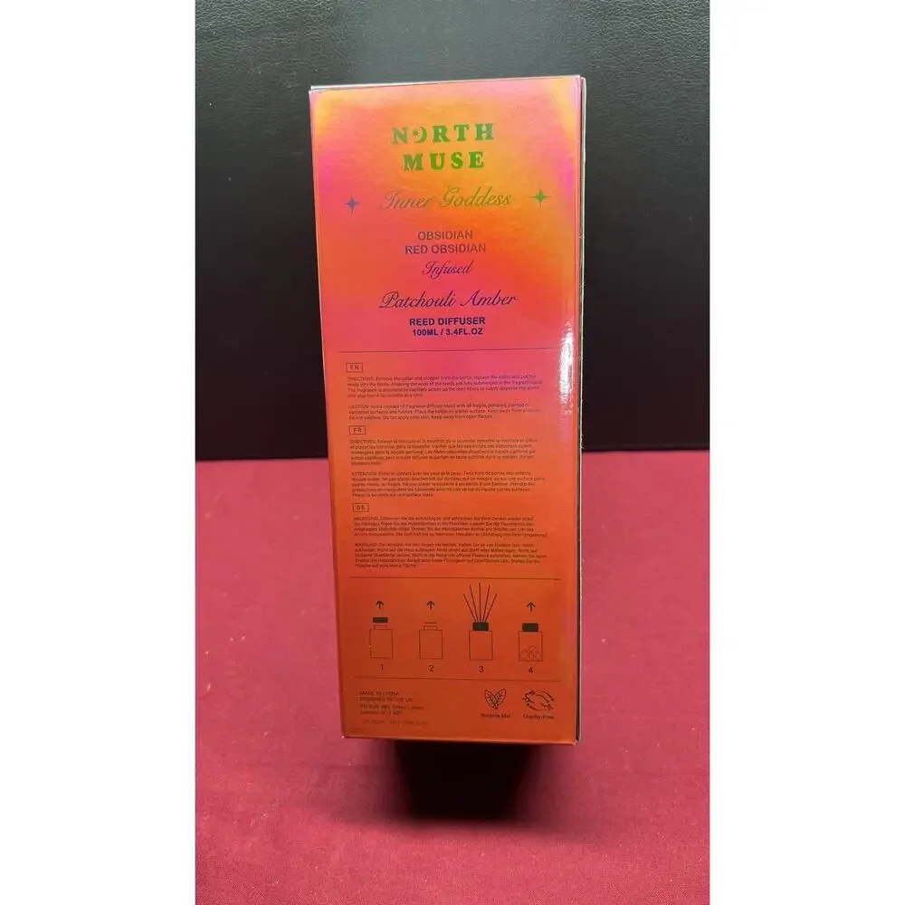North Muse Dark Feminine Energy Mystic Rose Reed Diffuser‎